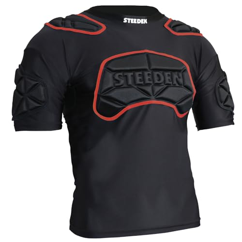 Steeden Bull 5.0 Shoulder Pads Black (Junior)