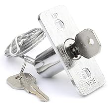 Genie GEN37374R Universal Garage Door Emergency Release Kit, one Size, Metallic