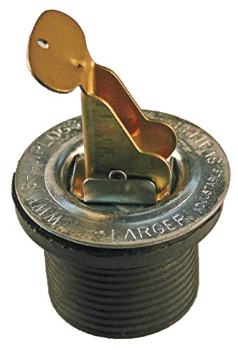 Snap-Tite Expandable Neoprene Rubber Plug with Stainless Steel Cams and Stainless Steel Hardware, 3/4