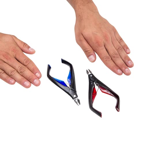 Unhex - X120 Nail Nipper - Cuticle Remover, Nail, Manicure And Pedicure, Cuticle Trimmer, Nail Care, Toenail Clippers – Self Care, Stainless Steel, Sterilizable – Black/Grey/Blue #TOP4