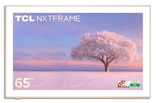 TCL 164 cm (65 inches) Frame Series 4K UHD Smart QLED Google TV 65A300W