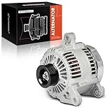 A-Premium Alternator Compatible with Jeep Wrangler, TJ 2004 4.0L, 12V 136A 6-Groove Pulley