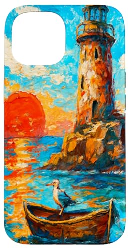 Lighthouse Sea Seagull - �C�ヂ�`�[�t �X�}�z�P�[�X iPhone 15 �p