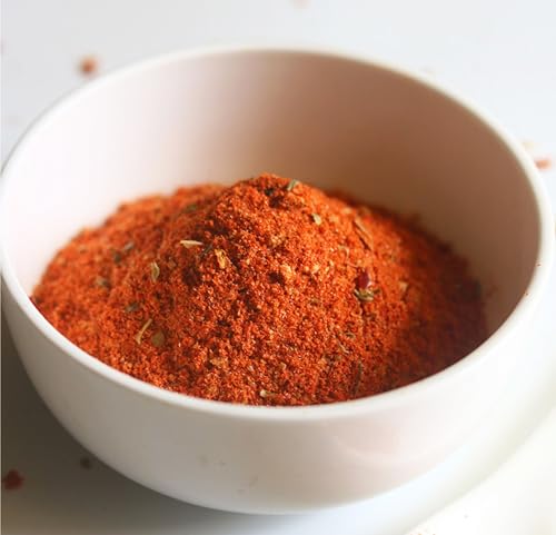 EL The Cook Peri Peri Powder Seasoning (3 Pack) | Vegetarian Hot Piri Piri Masala Mix with Smoked Paprika Chilli, Spices & Herbs | Add to Popcorn, French fries, Pasta, Noodles, Chips, Chicken | 3x 50g