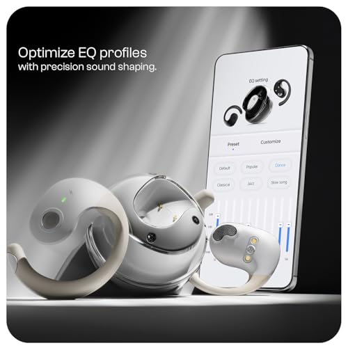 Fire-Boltt Aero Glide Open Ear Wireless TWS Earbuds, Platinum Grey - Image 7