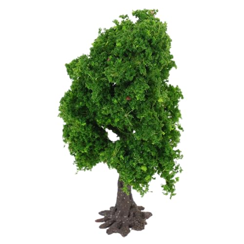 Hemobllo Miniaturbaum Modell Für Diorama Grüne Laubbäume Zur Dekoration Von Miniaturlandschaften Einfach Zu Integrieren -projekte Und Märchengärten