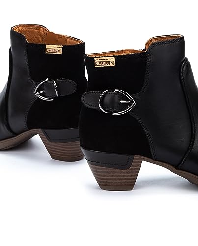 PIKOLINOS High-Heel Ankle Boot Leather Rotterdam for Woman Black4