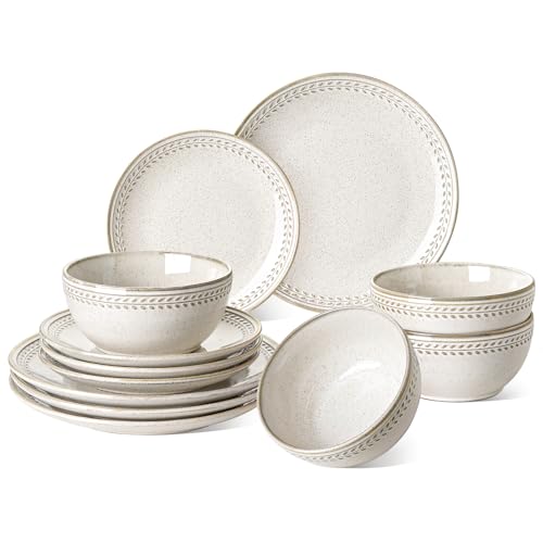 LE TAUCI 12-Piece Embossed Set