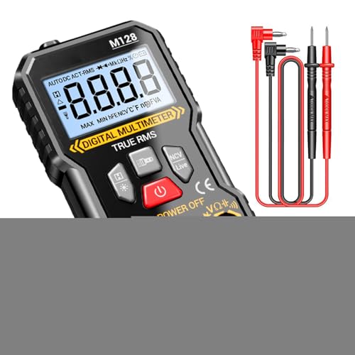 Multimetro Digitale - Digitale Intelligente 6000 Conteggi Multimetro | Strumento di Misura per Diagnosi Manutenzione Riparazione Batteria Auto Elettronica