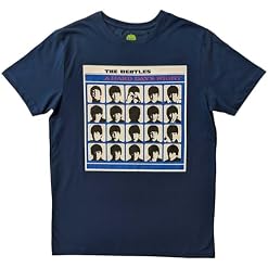 The Beatles A Hard Day’s Night Album Cover Official Tee T-Shirt Mens Unisex - Les Beatles, Paul McCartney, John Lennon, RIngo Starr, George Harrison