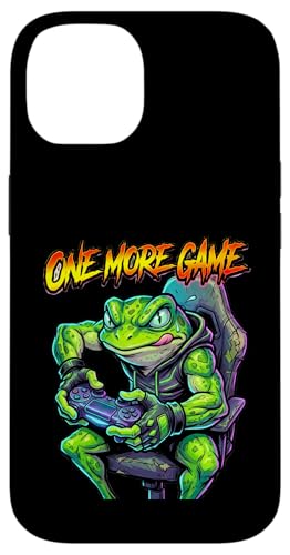 One More Game Funny Frog �Q�[�}�[�M�t�g �Q�[�����D�� T�V���c �X�}�z�P�[�X iPhone 14 �p