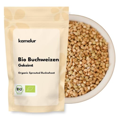 Kamelur 1kg BIO Buchweizen gekeimt, gekeimter Buchweizen BIO stammt aus kontrolliert biologischem Anbau
