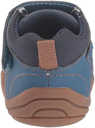 pediped baby boys Skippy First Walker Shoe, Navy/Gum, 5 Toddler US | Image 2