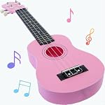 21 1 cm 4 Chaîne en bois Acoustique Guitar Ukulele Parfait pour les débutants