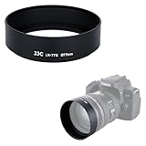 JJC 77mm Screw-in Mount Standard Aluminum Metal Lens Hood for Lenses with 77mm Front Filter Thread for Canon EF 24-70mm f/4L is USM,EF 24-105mm f/4L is USM,Nikon AF-S Nikkor 24-70mm f/2.8G ED Lens