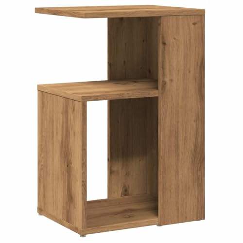 HEFZGDB Beistelltisch Artisan-Eiche 36x30x56 cm Holzwerkstoff Couch Tisch Wohnzimmer Wohnzimmertisch Couchtisch Klein Stubentisch für Wohnbereich Schlafzimmer Speisesaal Arbeitszimmer