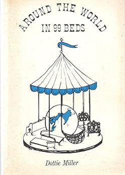 Paperback Around the world in 99 beds Book