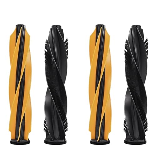 Main Roller Brush Replacement，Compatible for Dreame，L50 Pro Ultra/X50 Series/S40 X40 Enhanced Vacuum Cleaner(2set 4pcs)
