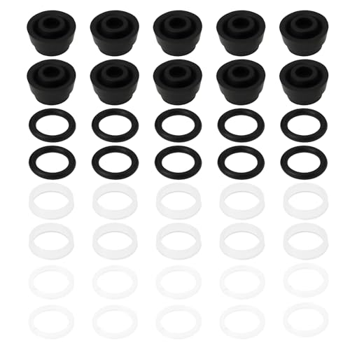 Image of Briny River 10 Sets 2T Hydraulic Jack Horizontal Oil Seal for 11mm Plunger