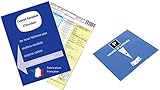 Kit auto pour la boite à gants :1 constat d'accident + 1 disque de stationnement