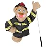 Jakeei 2 Pack 16 inch Puppet Handles Arm Control Rod Metal Puppet Stick Accessory for Small and Large Puppets