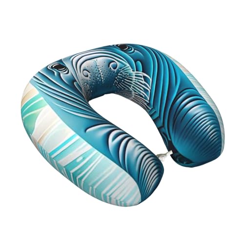 Almohada cervical de poliéster con funda lavable miniatura 2