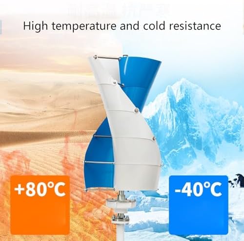 3000W Vertical Axis Wind Turbine Generator Kit for Home Use - 12V/24V/48V/96V/120V, Includes Controller & Inverter, Efficient Free Energy Solution, Three Phase Power Generation