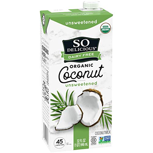 So Delicious Coconut Milk, Unsweetened, 32 oz