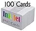 BigInk Inkjet PVC Cards (100 Pack) - 30 Mil - PVC ID Cards, Best Quality, Enhanced Ink Receptive Coating - Waterproof, Double Sided, Edge to Edge Printing.