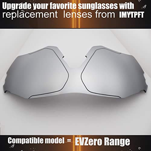 Verres Oakley EVZero Range remplacement contre reflets bleu et titane