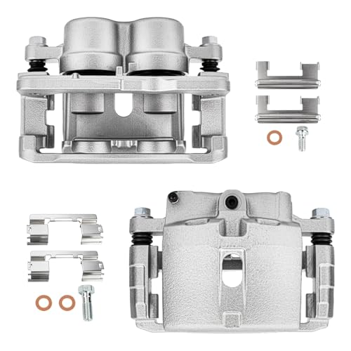 Image of SCITOO - Front Disc Brake Calipers Assembly w /Bracket For Cadillac,For Chevy,For GMC Models - For Astro,For Avalanche 1500,For Escalade,For Escalade ESV,For Yukon XL 1500 18-B4729 18-B4728