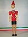 Mastro Geppetto Pinocchio Buratte en bois artisanal 60 cm - Art.10