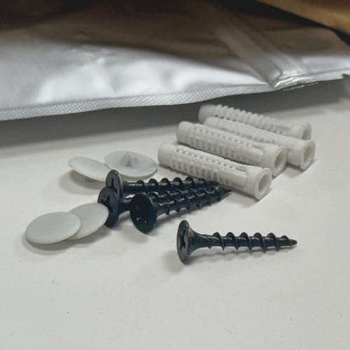 Magnetische Kreidetafel aus Stahl | Magnettafel Grau | 58 x 40 cm | magnetische, beschreibbare/abwischbare Kreidetafel für Zuhause und Büro