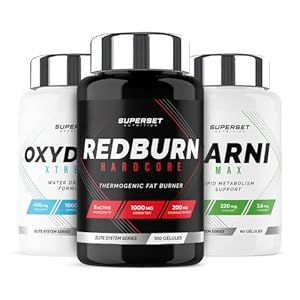 Superset Nutrition | Programme Sèche Extrême | Accélère la sèche, brûle un maximum de graisses et élimine la rétention d&rsquo;eau