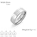 UNIFT Song of Solomon My Beloved Is Mine Ring for Men Women Stainless Steel Jewish Kabbalah Hebrew Prayer Band Ring Religious Amulet Jewelry (silver, 9)