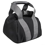 Bolsa de arena vacía para entrenamiento de fitness 16A lona negra