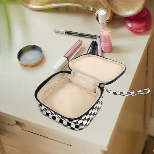 Bolsa De Período Com Zíper Bolsa De Armazenamento De Absorvente Higiênico Bolsa De Couro Pu Bolsa De