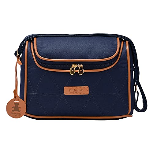 Frasqueira Térmica Tiracolo Pirulitando Conforto Marinho