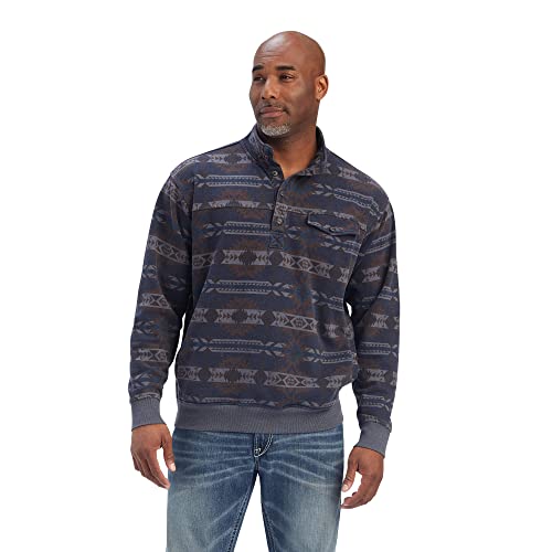 ARIAT Printed Overdyed Washed Sweater