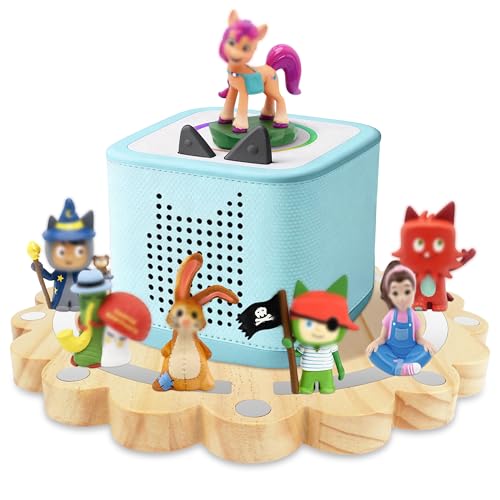 FRIENDISU Tonies Storage Shelf Organizer, Tonies Box 1/2, Kids Room Decor | Magnetic storage shelf for Tonies figures, holds 10+, kids room decor