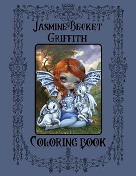 Jasmine Becket Griffith coloring book