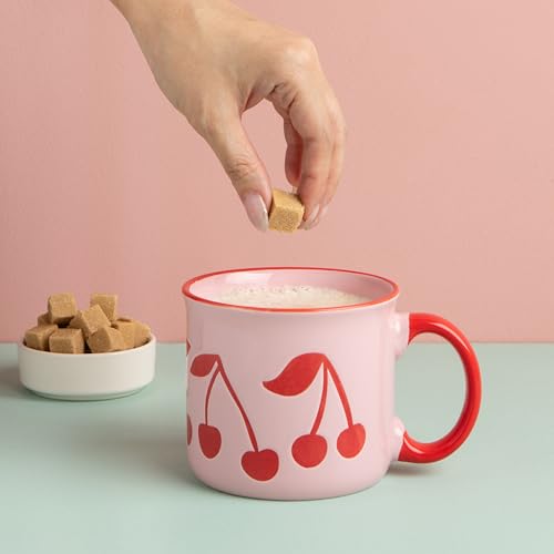 Jarro de cerámica Very Cherry de 20 oz miniatura 2