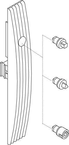 Inserto Doble Barra de 5 mm NSYTDB5PLA Schneider Electric para un accionamiento eficaz
