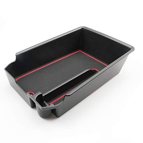 R Ruiya Armrest Box For 2018 2019 2020 X3 G01 X4 G02 Car Accessory Interior Door Mat Cup Mat Center Console Organizer Storage Box (Armrest Box) #TOP4