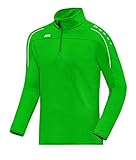 JAKO Kinder Trainingsziptop Classico, sportgrün, 152, 8650