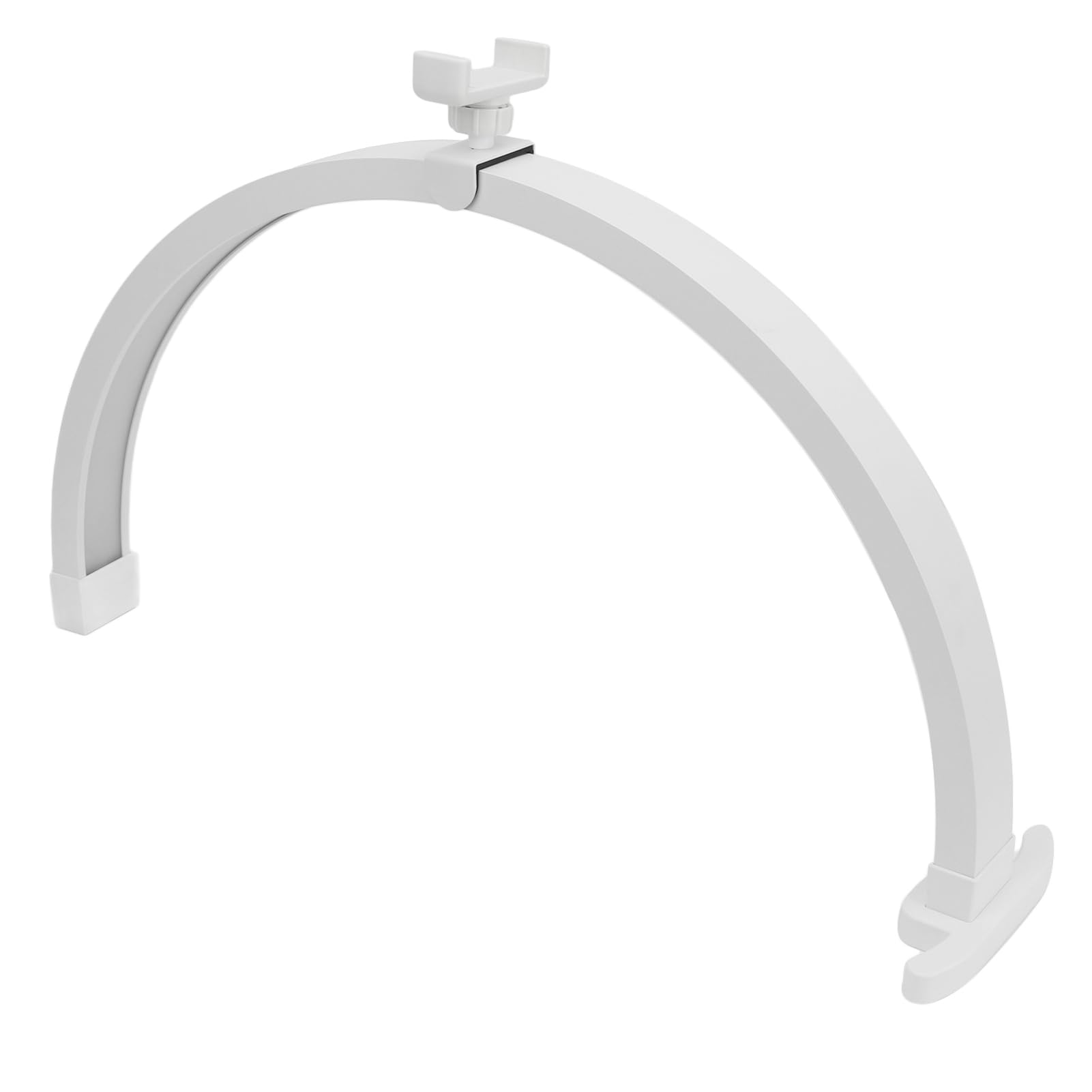 Asixxsix Lampada da Tavolo per Unghie, 3200-5600K 1500LM Luce Mezza Luna per Nail Desk con Clip per Telefono, Lampada per Illuminazione per Tatuaggio, Lampada da Scrivania per Unghie