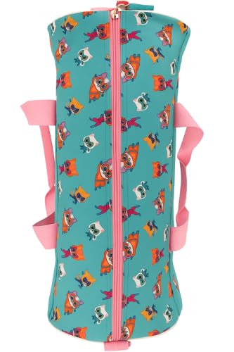 Image of Disney Super Kitties Kids Duffle Bag 16.5 inch - Travel & Sports Bag with Zipper Pocket, Mesh Sides & Shoulder Strap