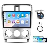 Car Radio Stereo for Subaru Forester Radio 2002-2008 [2+64G] with Wireless Carplay/Android Auto,Android Car Stereo 9 Inch Touch Screen GPS DSP WiFi Bluetooth FM/RDS Mirror Link SWC Backup Camera