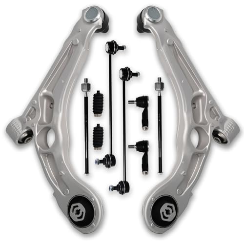 Koxot 10Pcs Front Right Left Lower Control Arm Sway Bar Link End Tie Rod End Fit for Chrysler 2015 2016 2017 200,for Dodge 2013 2014 2015 2016 Dart K622964 K622965 K750691 EV801132 ES801128 ES801129