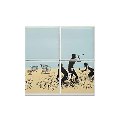 Carreaux céramique Banksy Trolleys de haute qualité finition premium